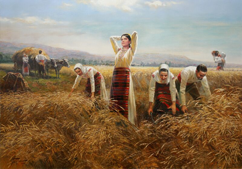 Harvest in Dobrudzha