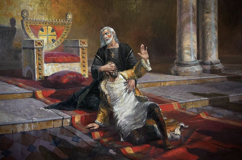 Tsar Boris I and Vladimir Rasate