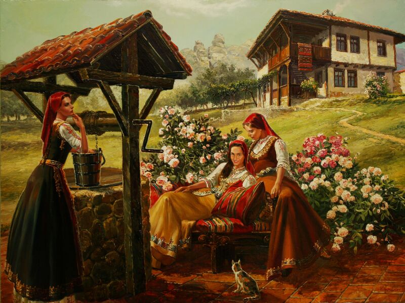 Край розовия храст