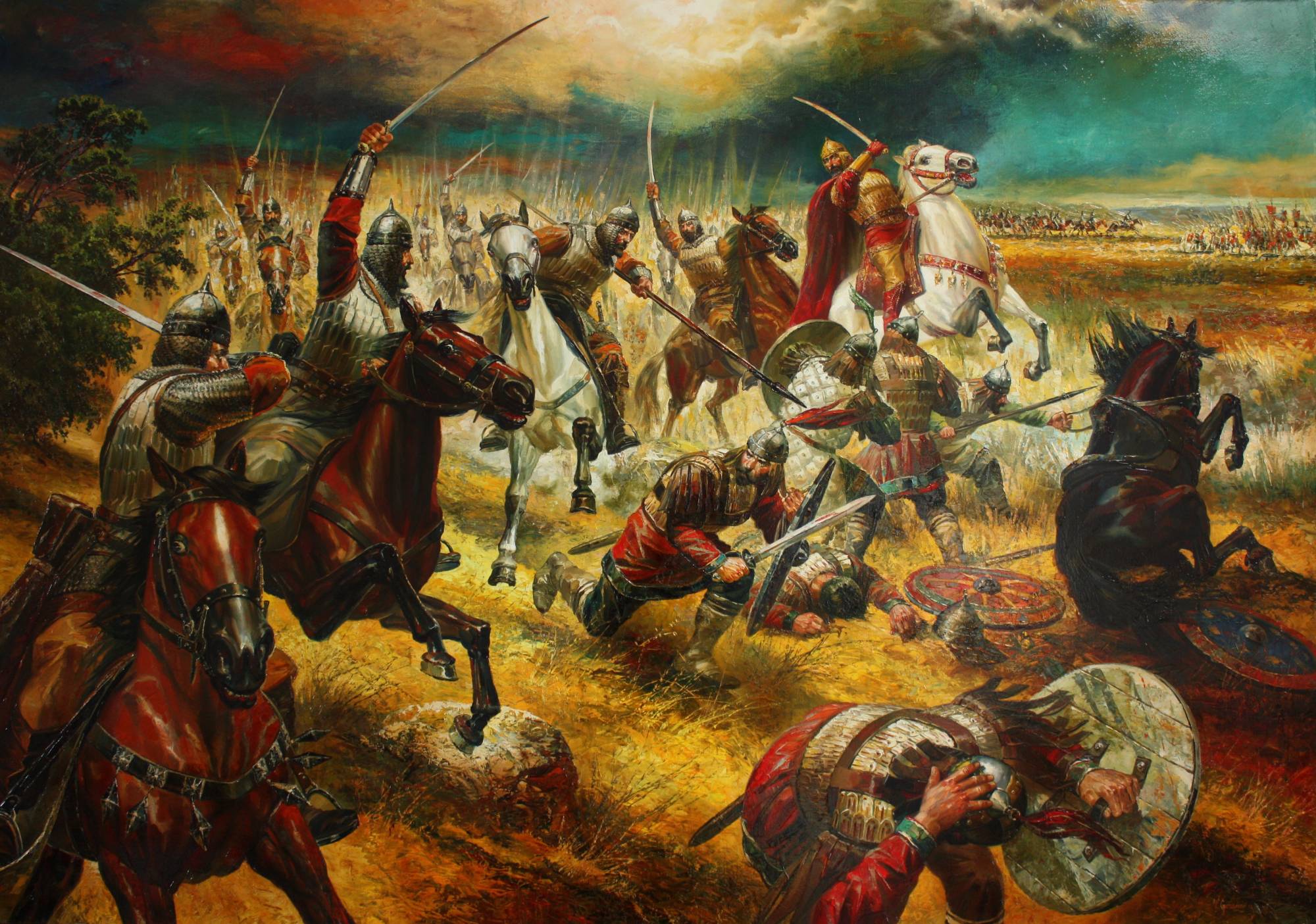 Tsar Simeon the Great in Battle